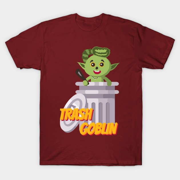 Trash Goblin T-Shirt by nonbeenarydesigns